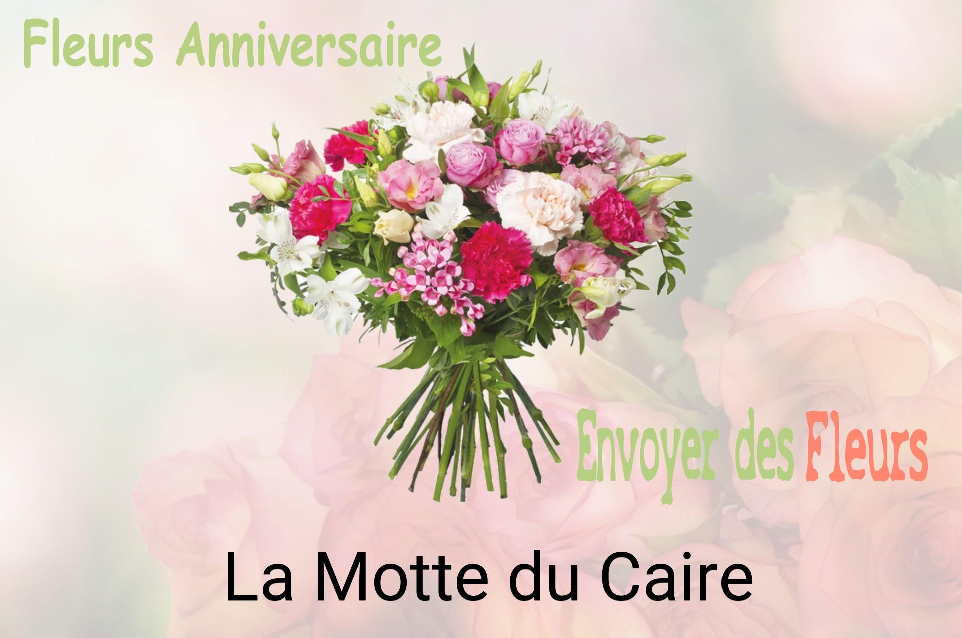 Bouquet de fleurs d’anniversaire livré à La Motte-du-Caire