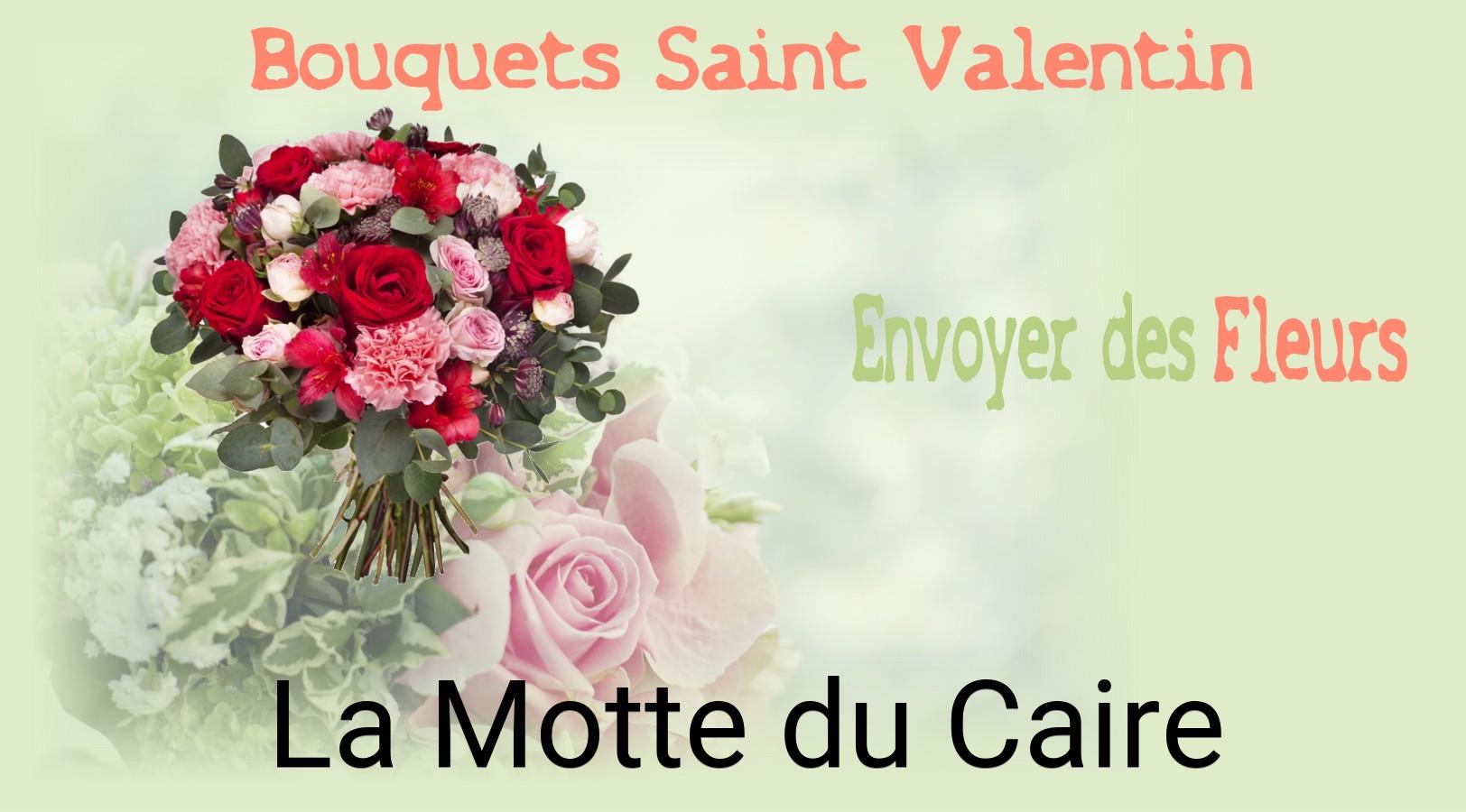 Roses de Saint-Valentin livrées à La Motte-du-Caire